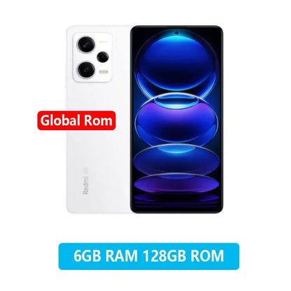 Global Rom Xiaomi Redmi Note 12 5G Smartphone HyperOS 1.0 6.67'' GOLED Display 120Hz Snapdragon 4 Gen1 48MP  33W used phone