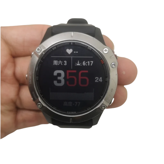 Garmin Fenix 6 titanium alloy Power Glass Blood oxygen detection GPS+BDS+GLONASSGPS marathon Smart Watch 10ATM