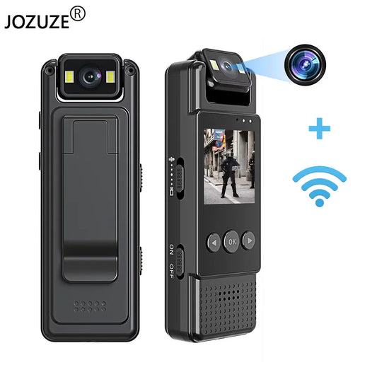 JOZUZE L12 Wifi Mini Camera 1080P Portable Digital Video Recorder Worn Police Small Body Cam Night Vision DV Miniature Camcorde - Universal Market