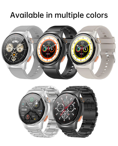 2025 New Outdoor Sport Smart Watch GPS Track Health Monitoring AI Voice Waterproof Fitness Bluetooth Call Smartwatch For HUAWEI