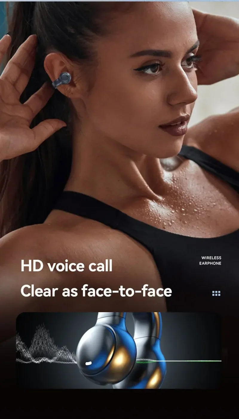 XIAOMI M47 Wireless Earbuds Bluetooth Headset Charging Noise Reduction Earphones Bone Conduction Headphones Sport With Mic free - Universal Market