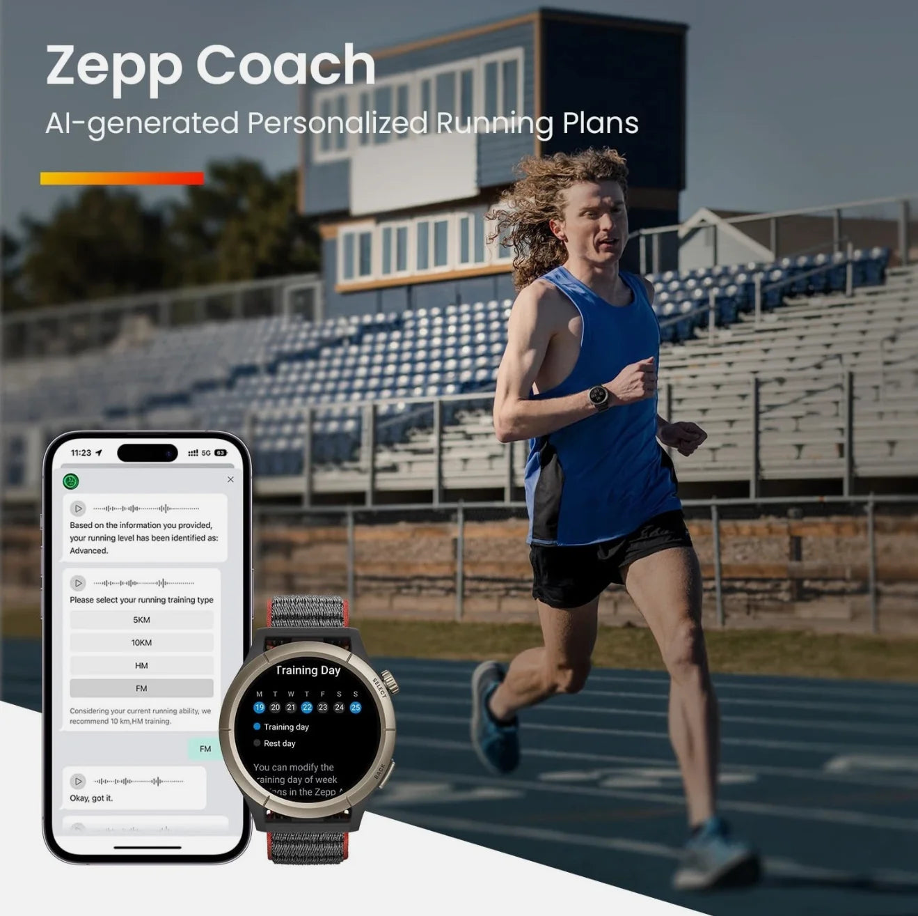 Original Amazfit Cheetah Pro Unrivaled GPS Accuracy 47mm Smartwatch 14Days Battery Life Dual-band GPS Smart Watch Open Box 99New