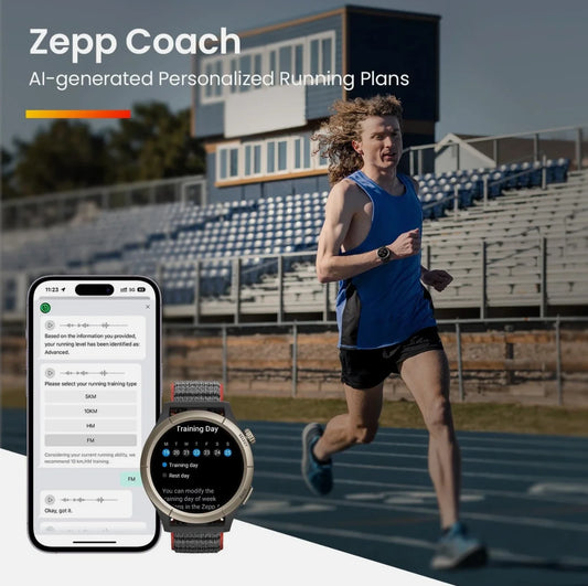 Original Amazfit Cheetah Pro Unrivaled GPS Accuracy 47mm Smartwatch 14Days Battery Life Dual-band GPS Smart Watch Open Box 99New