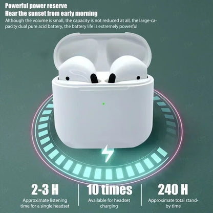 Pro4 Bluetooth Earphones Wireless Headphones Mini Sports bluetooth Headset Earbud Music Earpieces For iPhone Xiaomi Huawei Redmi - Universal Market