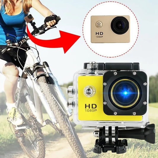 Ultra HD SJ4000 30FPS Mini Camera 2.0 Screen Mini Helmet 30m Waterproof Sports DV Micro Camera Mini Camcorder - Universal Market