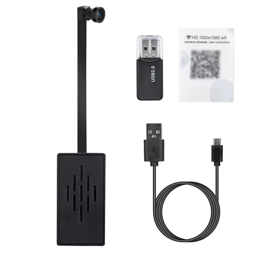 Mini Camera 1080P HD WiFi Camcorder DIY Portable Wireless Module Video Recorder Motion Detection P2P Camera Support Remote View - Universal Market
