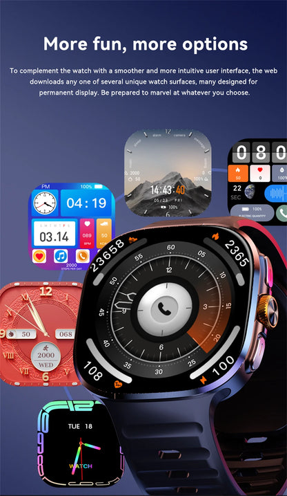 8GB+128GB RAM 5G/4G Android 9.0 Smart Watch 2.4 inch AMOLED 2100mah Battery 900W Camera GPS WIFI Google APPS Download Smartwatch