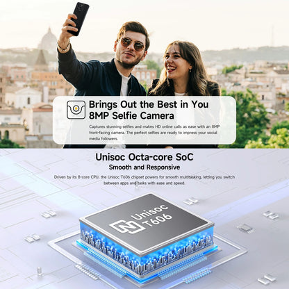Ulefone Note 20 Pro Smartphone 50MP Camera 6000mAh Battery 4GB+128GB/ 256GB Unisoc T606 6.75" 90Hz 4G Android 14 Mobile Phone