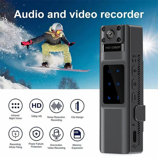 Xiaomi NEW Wifi Hotspot Mini Camera 4K Portable Digital Video Recorder Body Camera Night Vision DVR Miniature Camcorder - Universal Market