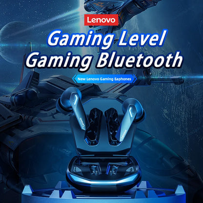 Original Lenovo GM2 Pro 5.3 Earphone Bluetooth Wireless Earbuds Low Latency Headphones HD Call Dual Mode Gaming Headset With Mic - Universal Market