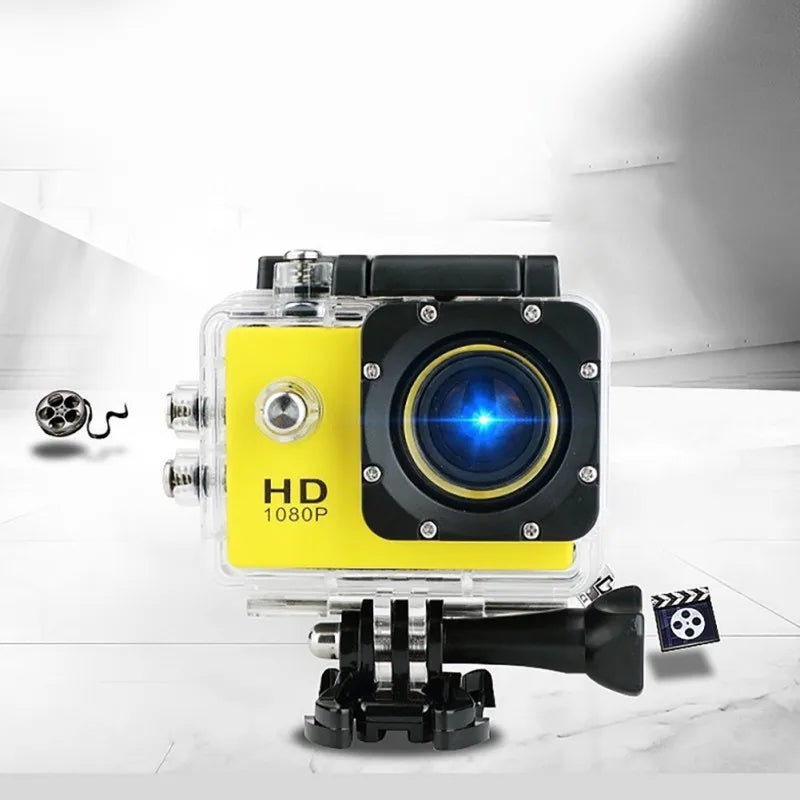 Ultra HD SJ4000 30FPS Mini Camera 2.0 Screen Mini Helmet 30m Waterproof Sports DV Micro Camera Mini Camcorder - Universal Market