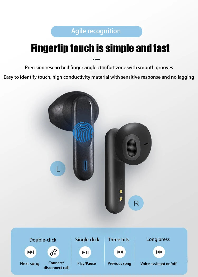New Original Wave 300/W300 TWS True Wireless Earphones In-Ear Bluetooth earphones Gaming headset HIFI Sports Earbuds With Mic ﻿ - Universal Market