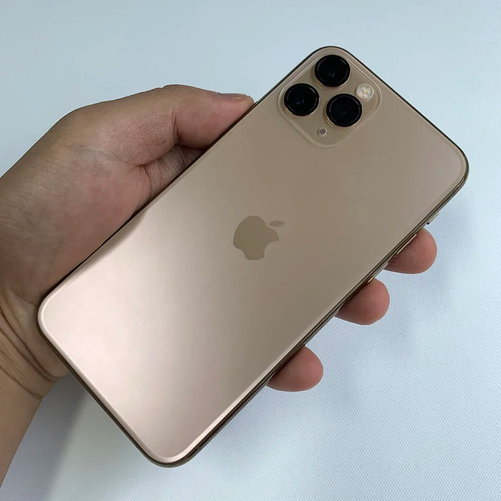 Original Apple iPhone 11 Pro 4G LTE Mobile Phone NFC 64/256/512GB Face ID 5.8" 12MP 4K@60fps A13 Bionic Hexa-Core IOS 11 pro - Universal Market