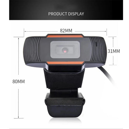 2K Full HD 1080P Network Camera Built in Microphone USB Camera Mini Web Cam for Auto Focus PC Mac Laptop Video Shooting Camera