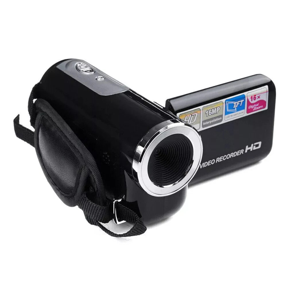 32GB 1080P 16MP 16X Zoom Digital Camera With Fill Light 2.0'' Rotatable Screen Camcorder HD Video Recorder Camera Birthday Gift