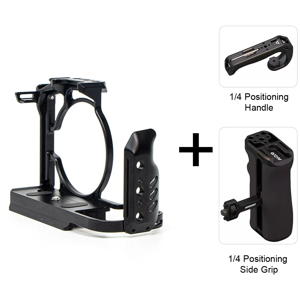 Suitable For Canon Eos R8 Rp Camera Case With Canon 1/4 Screw Hole Camera Bracket For Canon Eos R8 Camera Cage