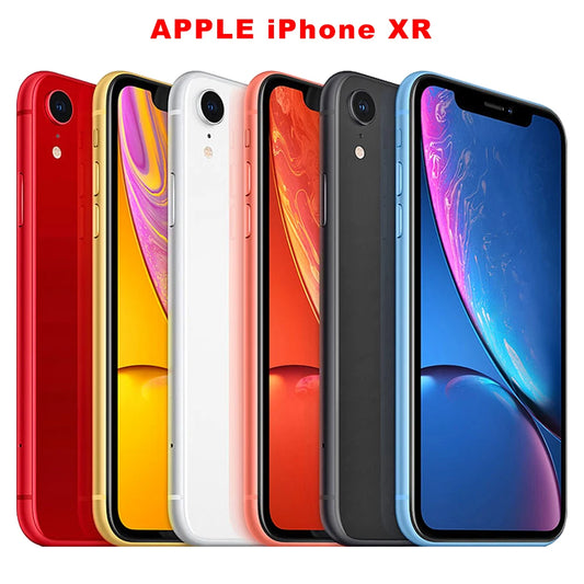 Original  Apple iPhone XR 4G Mobile 3GB RAM 64GB/128GB/256GB ROM 12MP+7MP 6.1" IPS LCD A12 Bionic Hexa-Core iphone xr