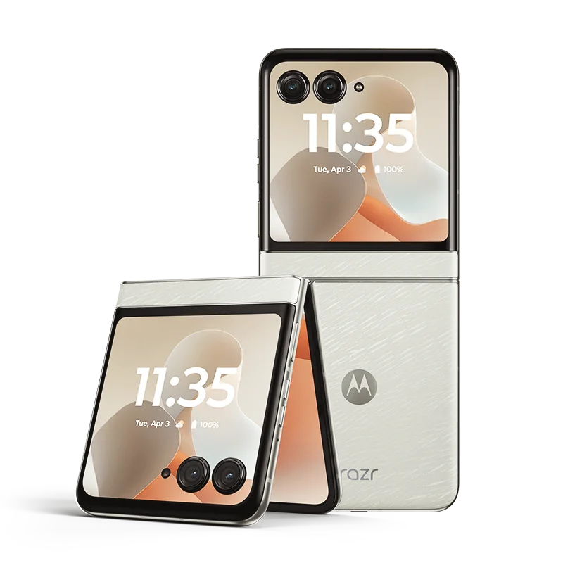 Original Motorola Moto razr 60 5G razr60 SmartPhone 6.9 inch PLOED MTK Dimensity 7400X 50MP 4500mAh Foldable Phone 50MP Camera