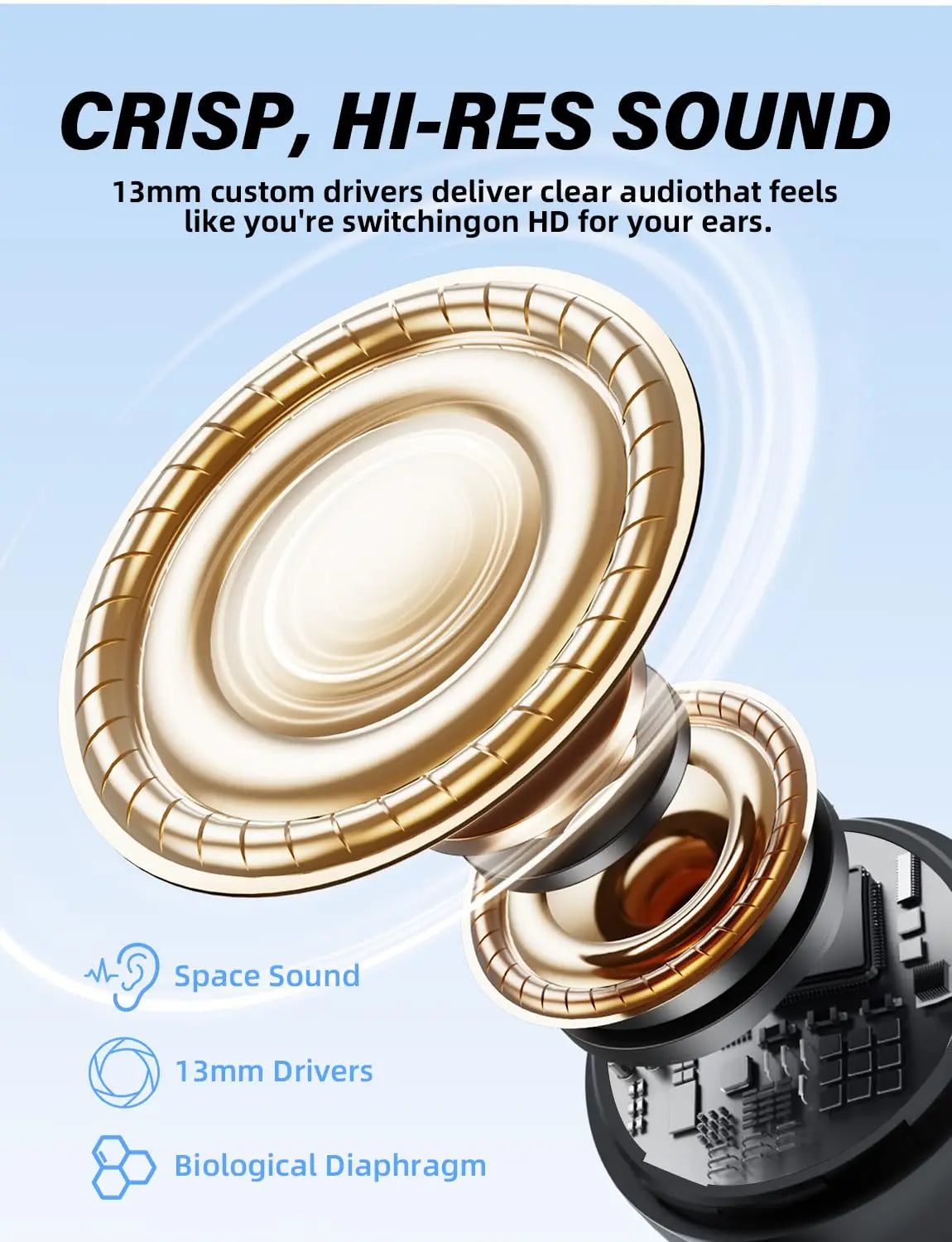 ONIKUMA T27 Earbuds Wireless Gaming with ENC Mic for PS5/4,Bluetooth Headphones for Phone, Pad, Laptop, Steam Deck, Switch - Universal Market