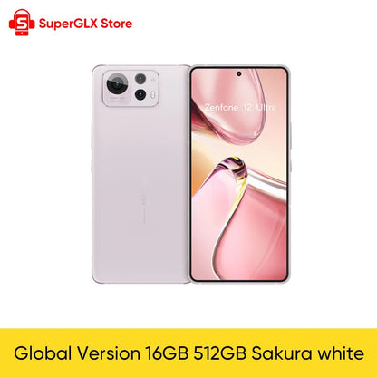 Global Version ASUS Zenfone 12 Ultra AI 5G Smartphone Snapdragon 8 Elite 6.78'' 144Hz AMOLED LTPO Display 5500mAh Battery Phone