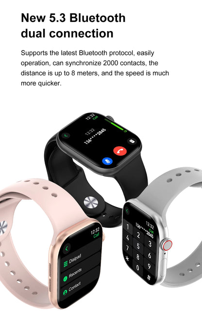 2025 New Series 10 For Apple Watch 10 SmartWatch 16G Memory Music Video NFC Bluetooth Call Waterproof Smartwatch For Android IOS