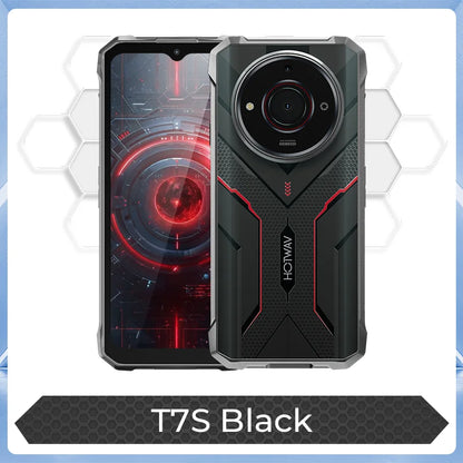 [World Premiere] HOTWAV T7S Ultra Thin Rugged Smartphone 6.52'' HD+ 4GB RAM 128GB ROM MobilePhone 6280mAh Battery 21MP Cellphone