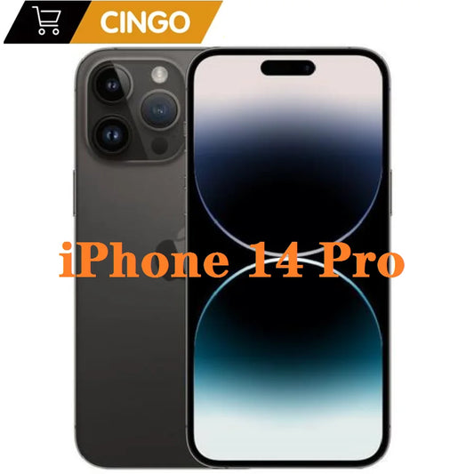 Unlocked Used Apple iPhone 14 Pro 128GB 256GB 512GB ROM 6GB RAM  Dual eSIM  1SIM+ 1eSIM 6.1" OLED Face ID NFC A15  5G Smartphone - Universal Market