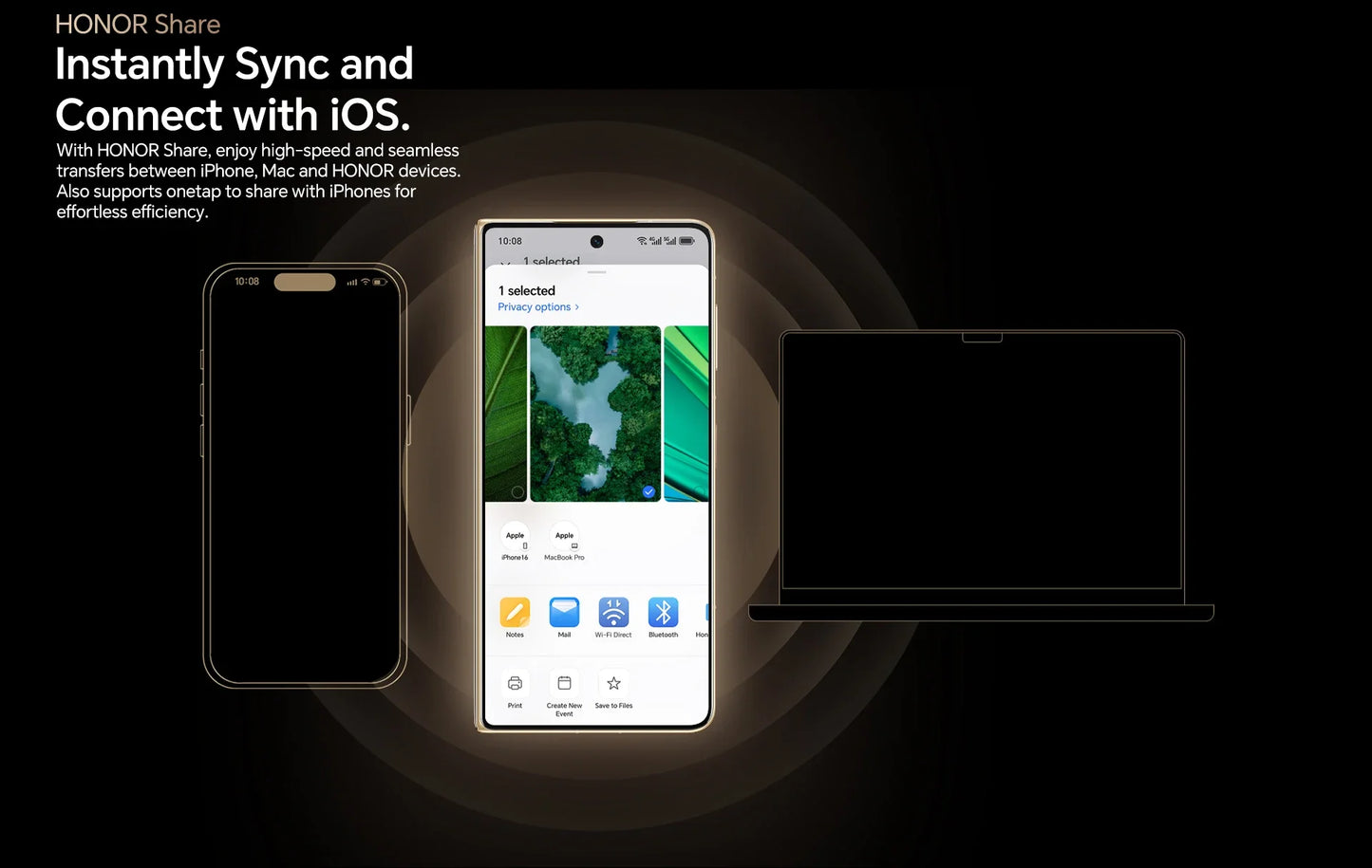 New ArrivalGlobal Version HONOR Magic V5 5G Foldable Smartphone 7.95" LTPO OLED Display Snapdragon 8 Elite 5820mAh 66W Wired NFC