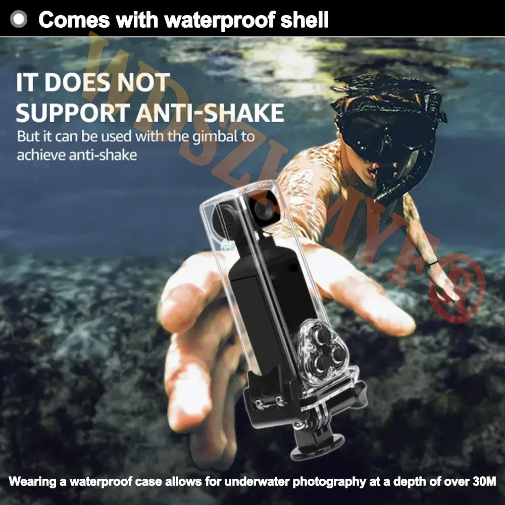 Real-5K 4K UHD WiFi 1080P Camera 270 Rotatable Mini Camcorders Outdoor Sports With Waterproof Case Video Recorder Camcorder Cam - Universal Market