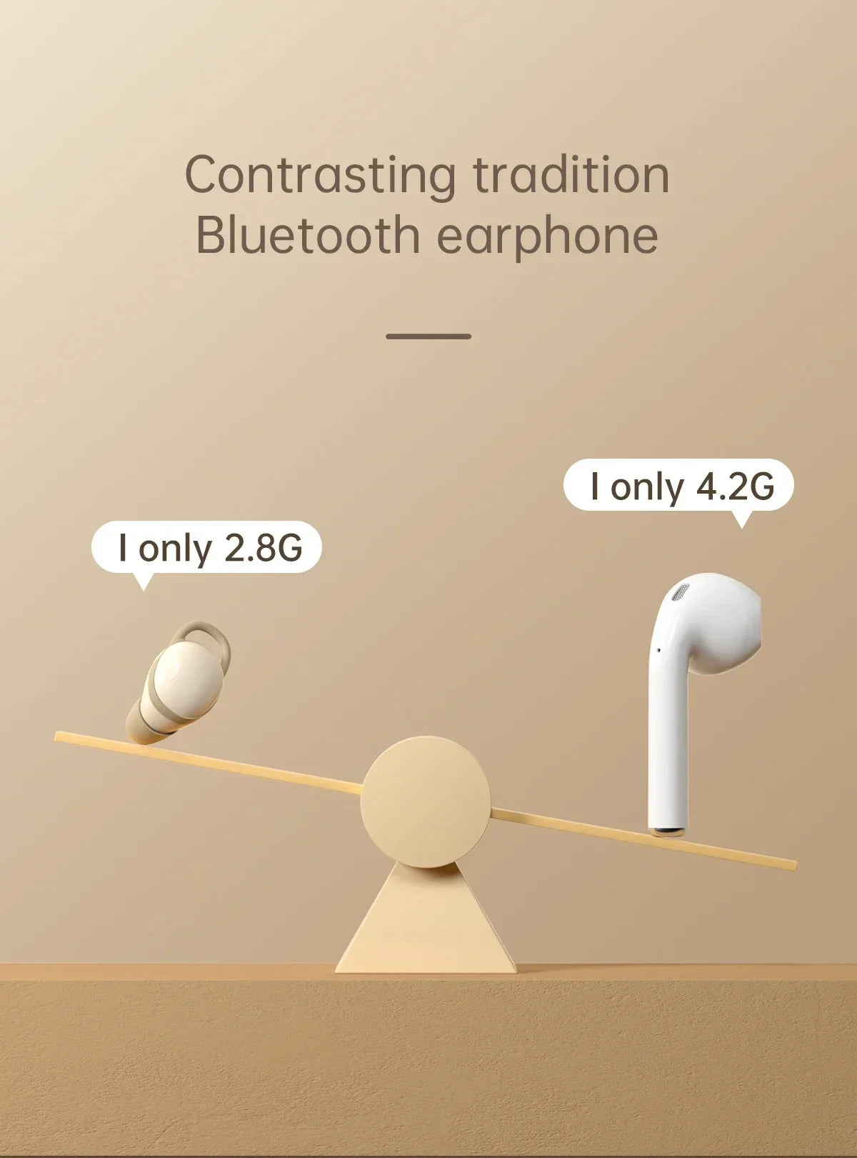 Xiaomi Bluetooth Earphones 999 TWS Sleep Noise Reduction Invisible Earphones in Ear Wearing Comfortable Sleep Earphones - Universal Market