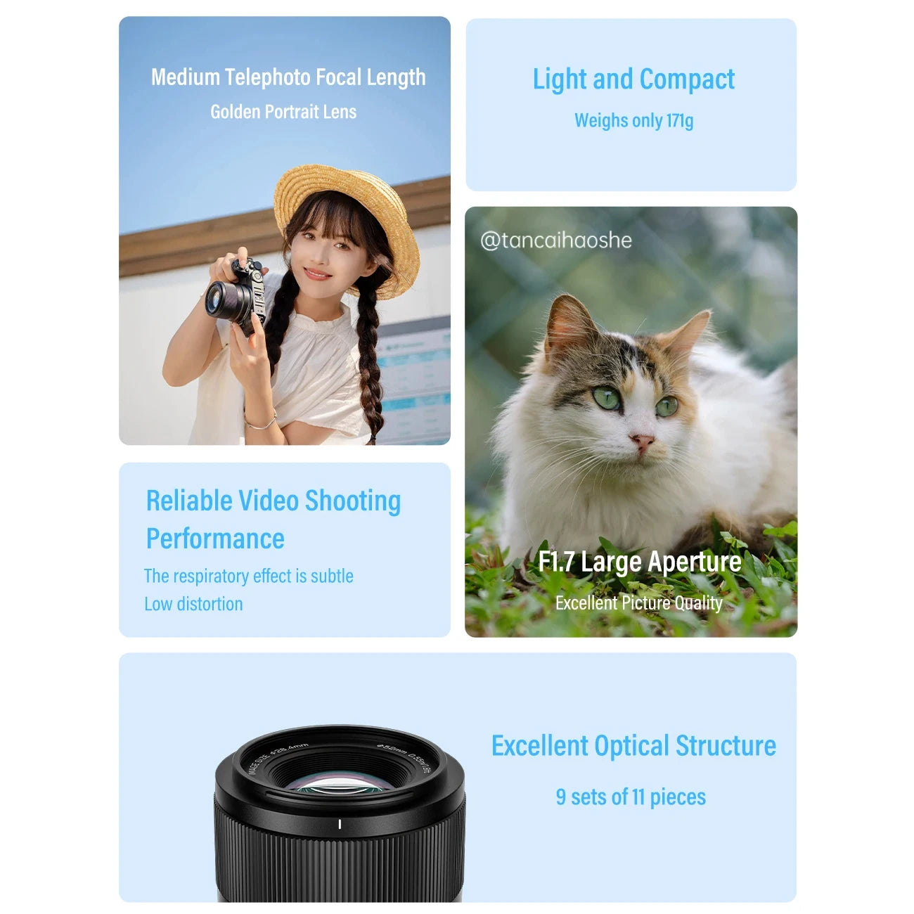 VILTROX 56mm F1.7 for Fuji X Nikon Z Mount Camera Lens Auto Focus Portrait APS-C for Fujifilm X-T4 T200 X-H2S X-T30II X-Pro3 Z30 - Universal Market