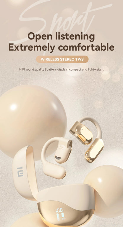 XIAOMI M62 Open Hanging Wireless Earphones with Air Bone Conduction Waterproof and Painless Wearing, Running Earphones with Mic - Universal Market