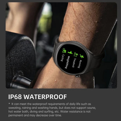 KUMI GW6 Smart Watch with ChatGPT AI Assistant, 1.43" AMOLED Display, Bluetooth Call, 100+ Faces, Fitness Tracker,  Waterproof