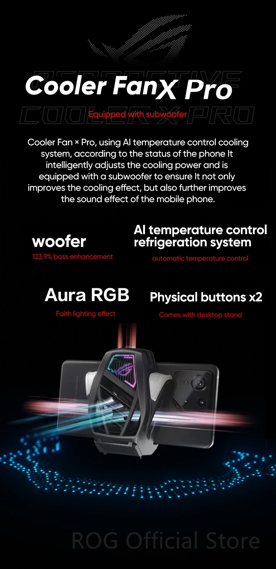 World Premiere ASUS ROG Phone 9 5G Smartphone Snapdragon 8 Elite 6.78‘’ 185Hz AMOLED Display ROG 9 Pro 5800mAh NFC Mobile Phone