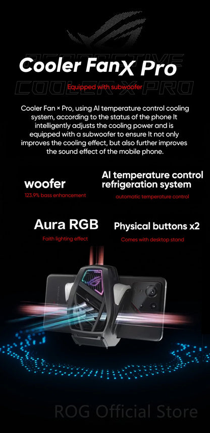 World Premiere ASUS ROG Phone 9 5G Smartphone Snapdragon 8 Elite 6.78‘’ 185Hz AMOLED Display ROG 9 Pro 5800mAh NFC Mobile Phone