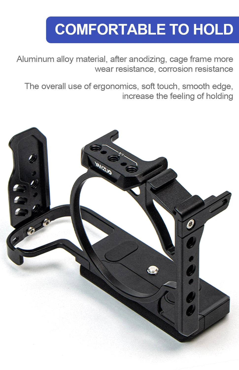 Suitable For Canon Eos R8 Rp Camera Case With Canon 1/4 Screw Hole Camera Bracket For Canon Eos R8 Camera Cage
