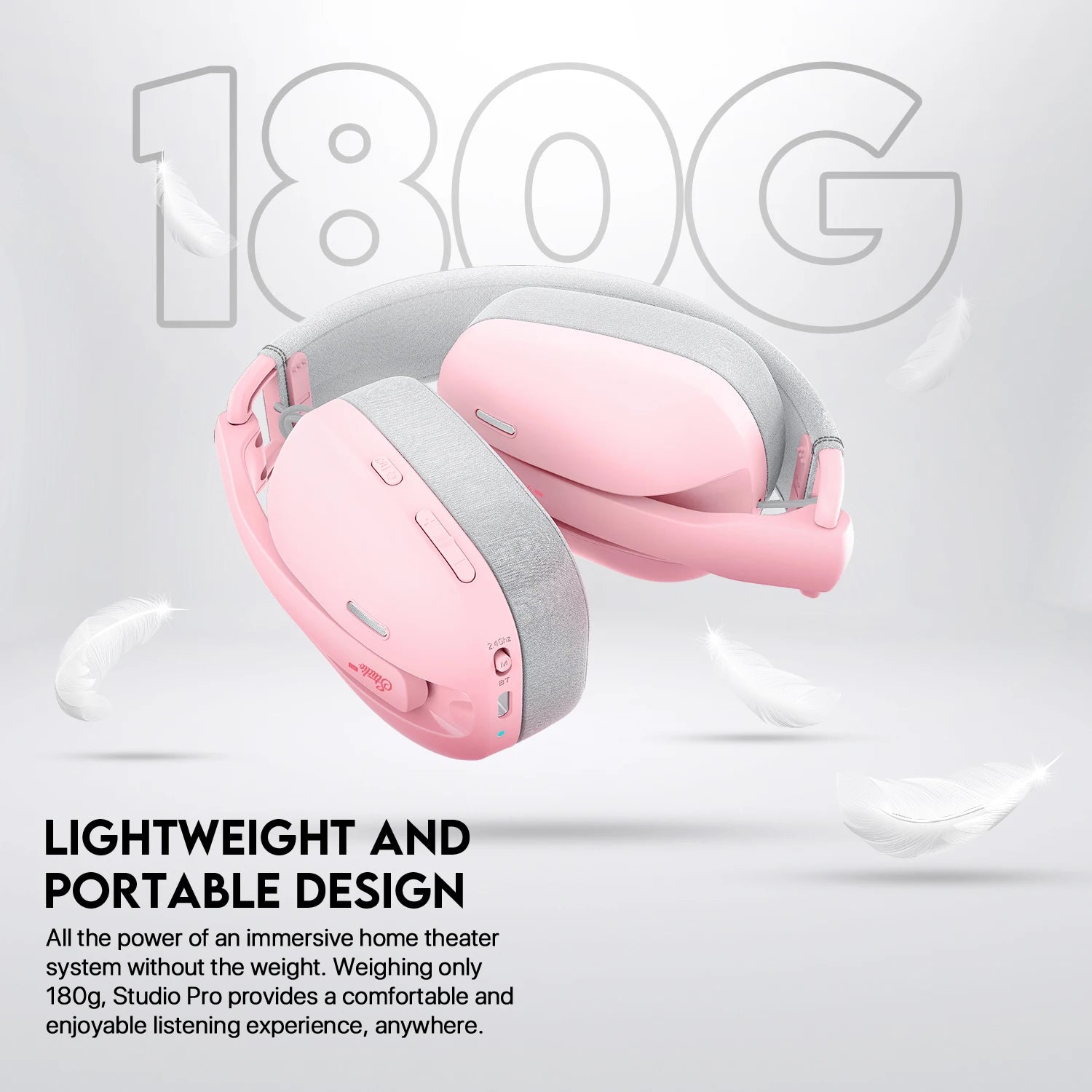 FANTECH WHG03P STUDIO PRO Gaming Headphones Wired& Wireless Bluetooth 7.1 Surround Headset With Noise Reduction Mic For PS5 XBOX - Universal Market