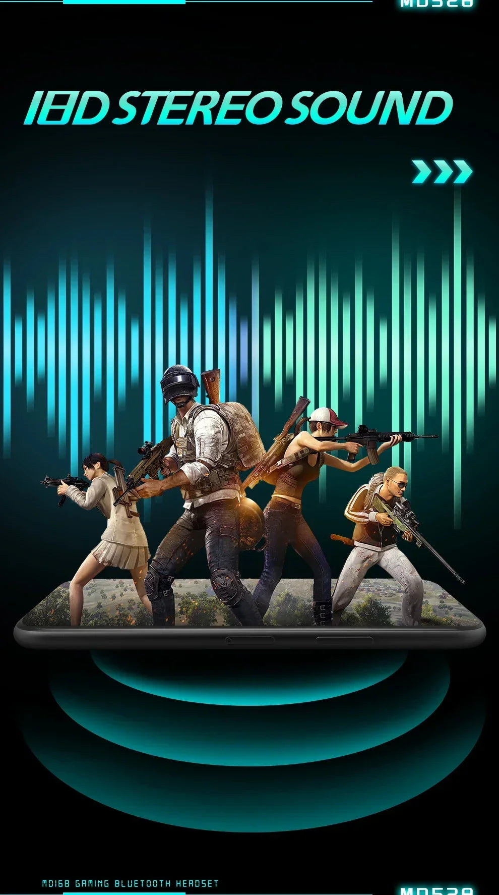 Sleep Invisible Stereo Headset IPX5 Waterproof Wireless Bluetooth Earphone Earbuds with Mic for Phone Bluetooth 5.3 Headphones - Universal Market