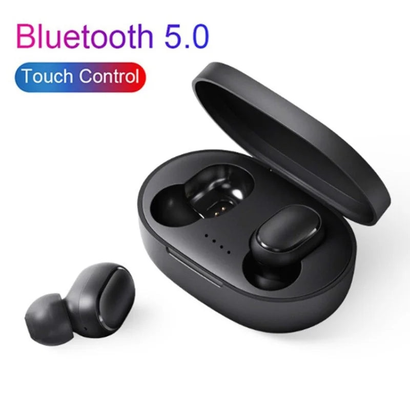 Original A6S TWS Headset Wireless Earphones Bluetooth Headphones Sport Stereo Fone Bluetooth Earbuds for Xiaomi Huawei iPhone - Universal Market