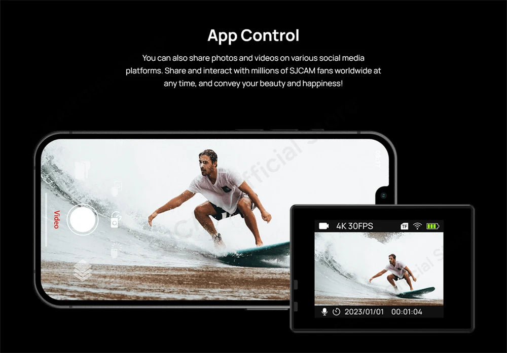 SJCAM SJ5000X Elite Action Camera 4K FHD Video 30M Waterproof 2.4G WiFi Action Original Camera Sports Camera Bicycle Helmet