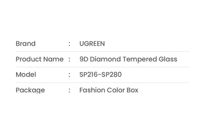 UGREEN for iPhone 15 11 12 13 14 Pro Max Glass Screen Protector for iPhone 14 Plus Tempered Glass for iPhone XR Glass 9D Films