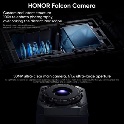 HONOR Magic V3 Global Version 5G Smartphone 120Hz Foldable LTPO OLED 7.92" Display Snapdragon 8 Gen 3 5150mAh 66W NFC IPX8