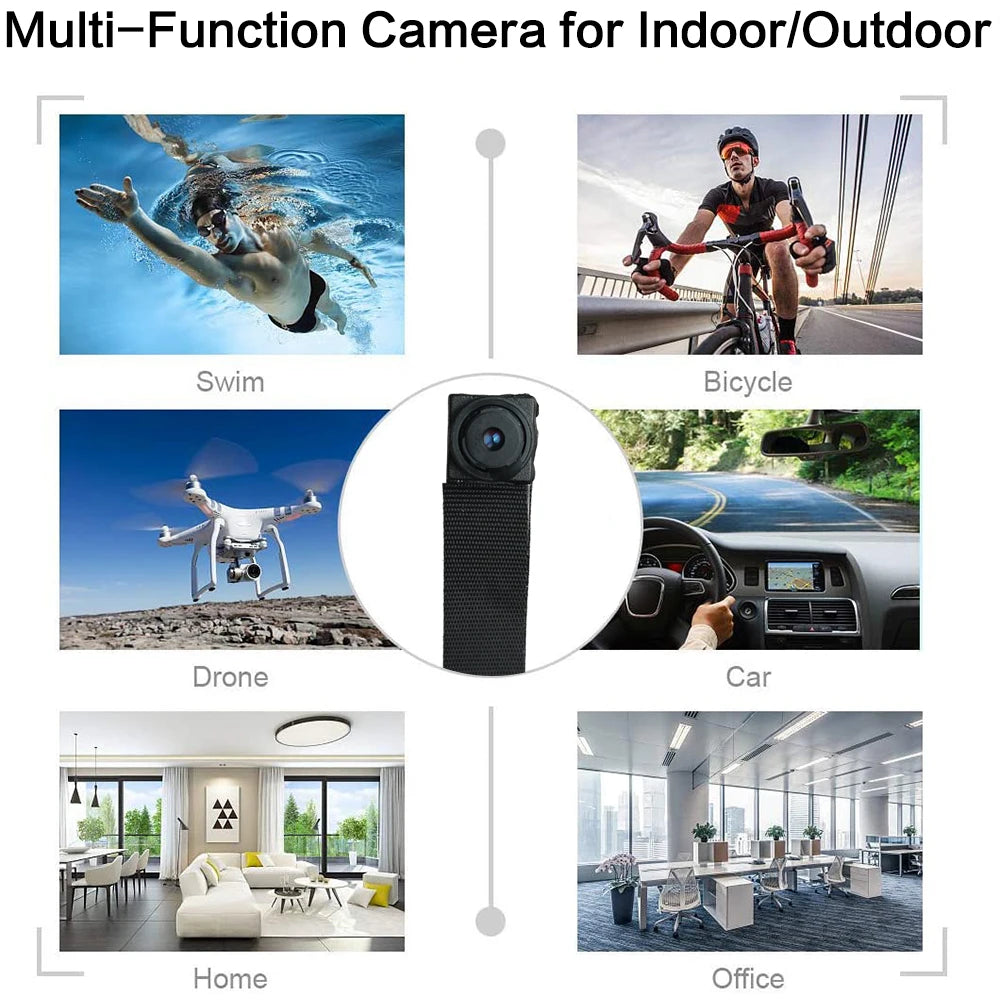1080P WIFI IP Mini Camera Module Smart Home Security 4K Smaller Portable Camcorder wireless Remote Control Secret Video Recorder - Universal Market