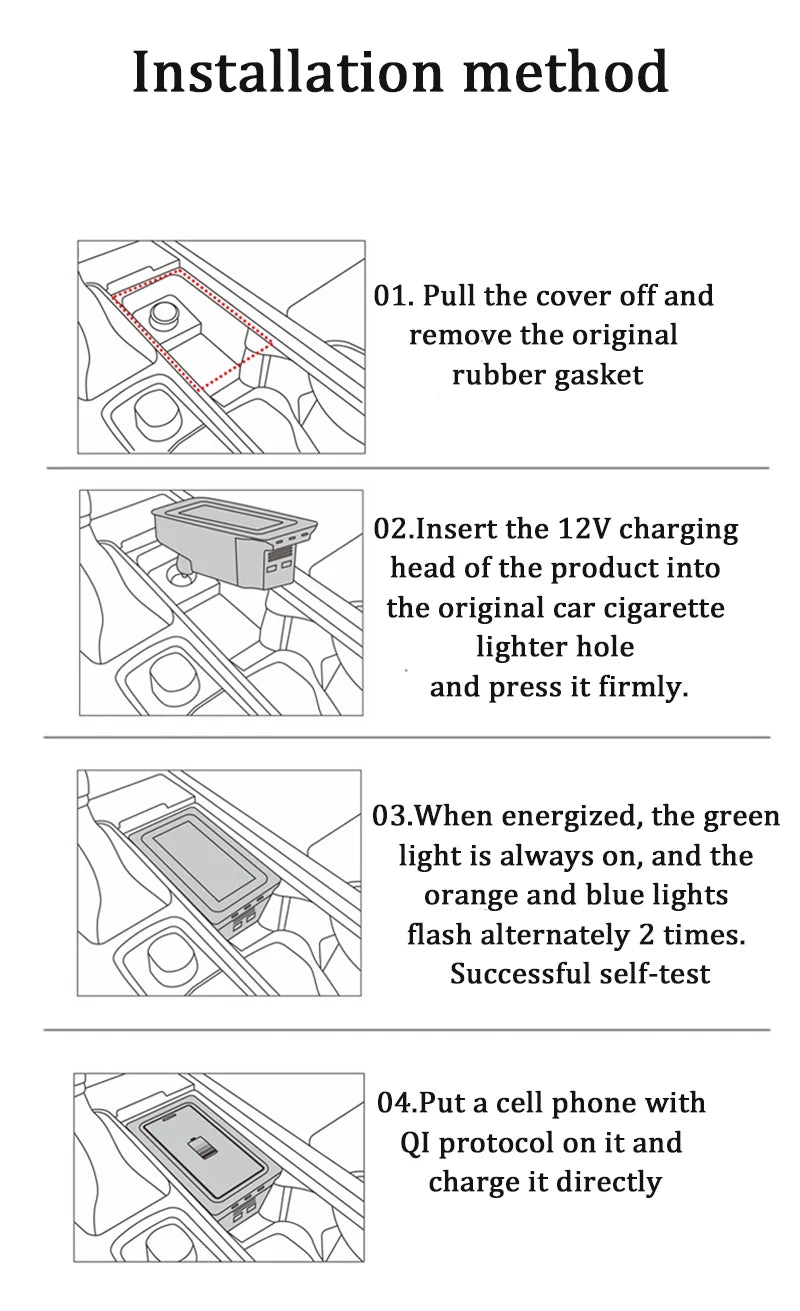 Car Accessories For Volvo xc60 xc90 s90 v90cc s60 v60cc Car Mobile Wireless Charger Car Fast Charging Board Car Styling