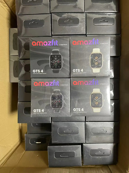 Brand New Amazfit GTS 4 Smartwatch Zepp OS GPS Alexa 24H Heart Rate 150 Sports Modes Smart Watch For IOS Android