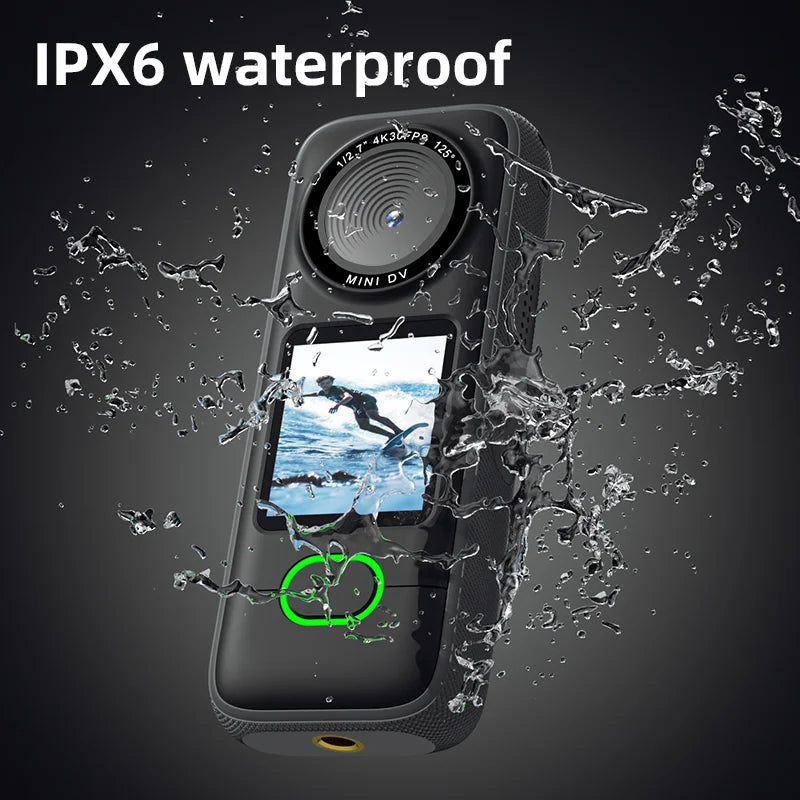4K HD Action Camera Mini Sports Camera WIFI Wireless Sport Action Cam Waterproof Touchscreen Motorcycle Driving Recorder Outdoor