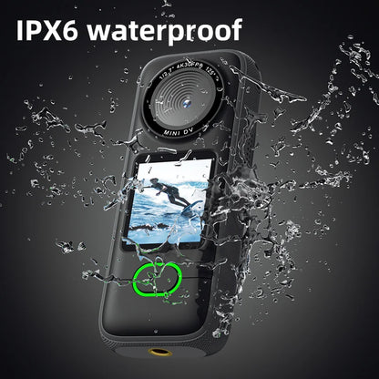 4K HD Action Camera Mini Sports Camera WIFI Wireless Sport Action Cam Waterproof Touchscreen Motorcycle Driving Recorder Outdoor