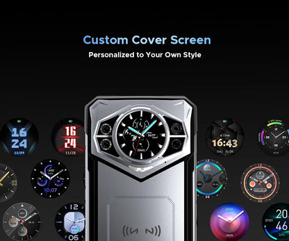 Global Version DOOGEE S200 5G Rugged Phone 12GB +256GB 6.72" Display 100MP AI Main Camera 10100mAh Mobilephone Android 14 NFC