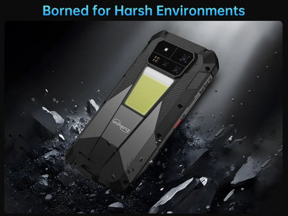 Unihertz Shark 3 by 8849 Rugged Smartphone android 14 3K AMOLED Display 32GB RAM 512GB ROM Dimensity 8300 CPU Mobile Phone