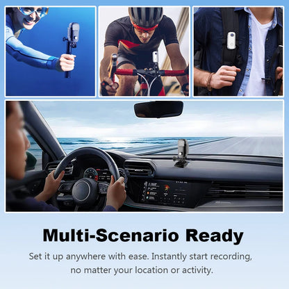 SJCAM C100 / C100Plus Mini Thumb Camera 1080P30FPS / 4K30FPS H.265 12MP 2.4G WiFi 30M Waterproof Case Action Sport DV Camcorder